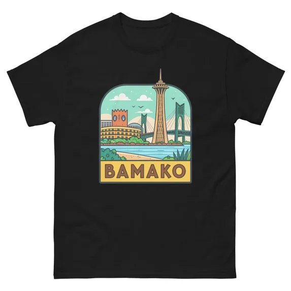 Bamako World Travel Urban Area City T-Shirt