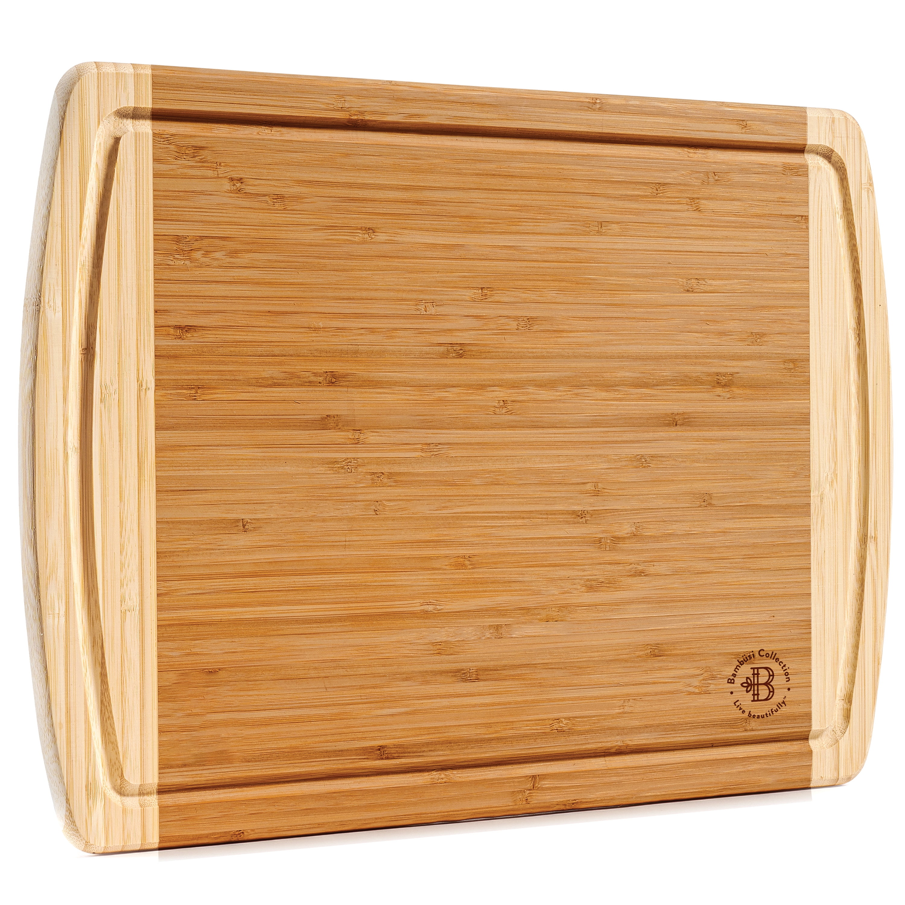 Organic Extra Large Bamboo Cutting Board Reversible Large Wooden Cutting  Boards for Kitchen 20 L X 15.75 W X 0.75 D 