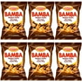 thumbnail image 1 of Bamba Hazelnut Cream Peanut HHA1&nbsp;Butter Snacks All Natural Peanut Butter PB Corn Puffs, 2.1oz Bag (Pack of 6), 1 of 3