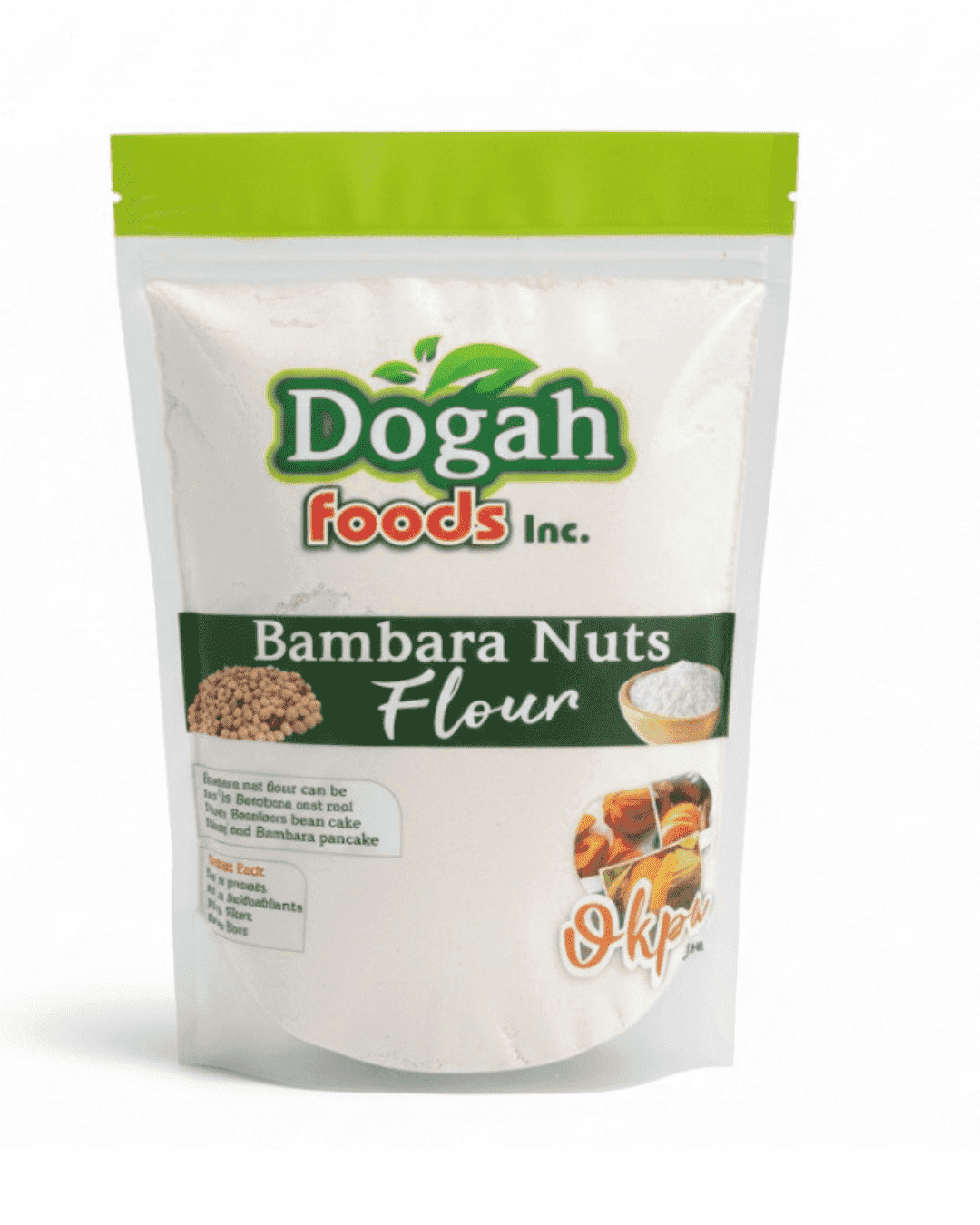 Dogah Foods Bambara Nut Flour/Okpa, 2 lbs Gluten-Free, Vegan - Walmart.com