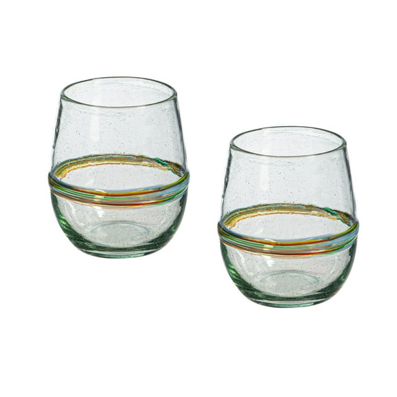 Bambeco Rainbow Stemless Glas, 14oz