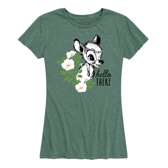 Bambi - Bambi Hello There - Women's Short Sleeve Graphic T-Shirt