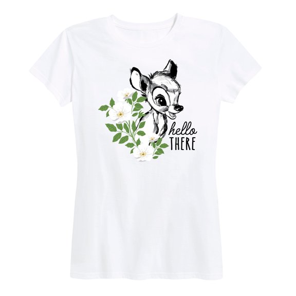 Bambi - Bambi Hello There - Women's Short Sleeve Graphic T-Shirt