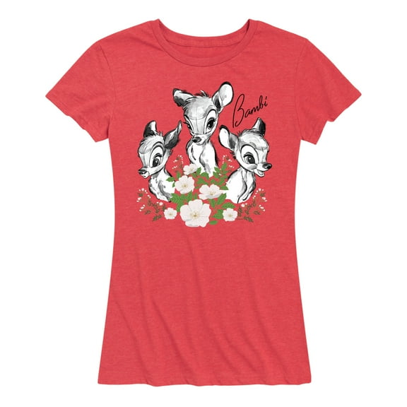 Bambi - Bambi Portrait - Women's Short Sleeve Graphic T-Shirt