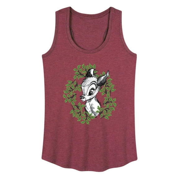 Bambi - Bambi Wreath - Women's Racerback Tank Top
