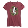 thumbnail image 1 of Bambi - Bambi Wreath - Women's Short Sleeve Graphic T-Shirt, 1 of 5