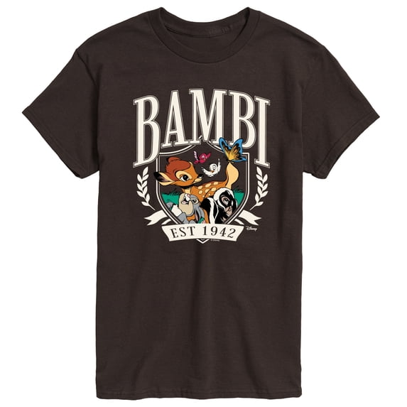 Bambi - Collegiate Short Sleeve Graphic T-Shirt