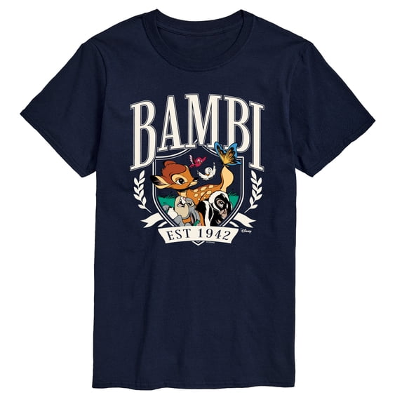 Bambi - Collegiate - Men's Short Sleeve Graphic T-Shirt