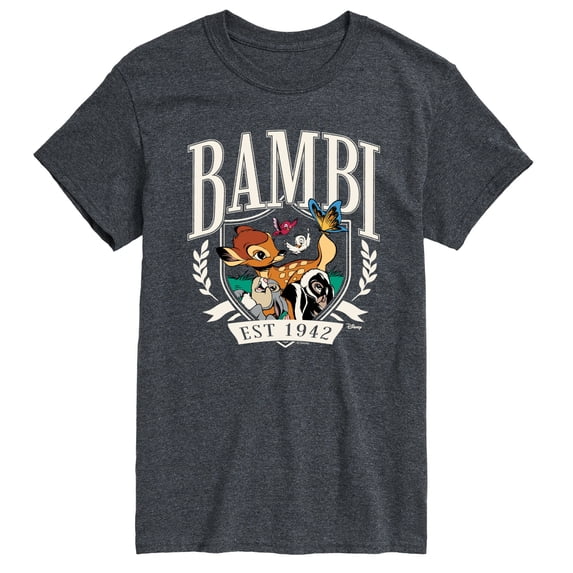 Bambi - Collegiate Short Sleeve Graphic T-Shirt