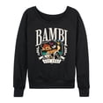 thumbnail image 1 of Bambi - Collegiate - Women's French Terry Long Sleeve Pullover, 1 of 4