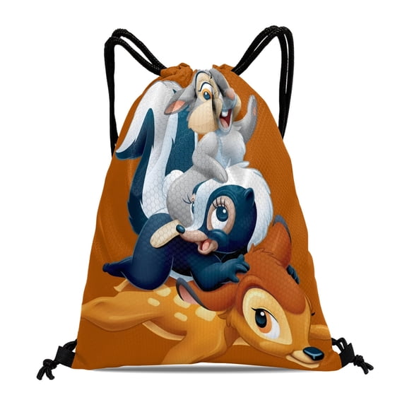 Bambi Daily Backpack:Waterproof, perfect for fitness, hiking, swimming, travel, beach, and shopping, measuring 15.7*17.7 inches (40cm45cm.