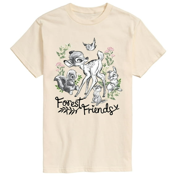 Bambi - Forest Friends - Men's Short Sleeve Graphic T-Shirt