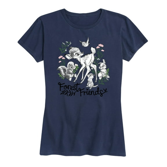 Bambi - Forest Friends - Women's Short Sleeve Graphic T-Shirt