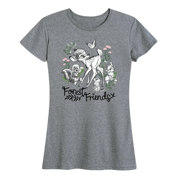 Bambi - Forest Friends - Women's Short Sleeve Graphic T-Shirt