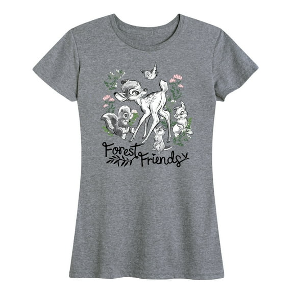 Bambi - Forest Friends - Women's Short Sleeve Graphic T-Shirt
