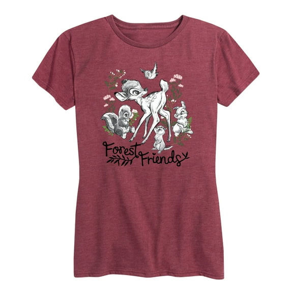 Bambi - Forest Friends - Women's Short Sleeve Graphic T-Shirt