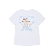 Disney Bambi Girls Short Sleeve Graphic T-Shirt, Sizes 4-16