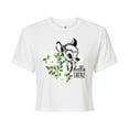 thumbnail image 1 of Bambi - Hello There - Juniors Cropped Cotton Blend T-Shirt, 1 of 4