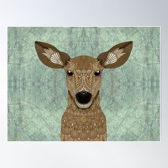 Bambi Poster Wall Art, Modern Wall Decor For Living Room Bedroom, 8x12 UNFRAMED