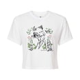 thumbnail image 1 of Bambi - Say Bird - Juniors Cropped Cotton Blend T-Shirt, 1 of 4