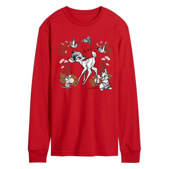 Bambi - Say Bird - Men's Long Sleeve T-Shirt