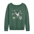 thumbnail image 1 of Bambi - Say Bird - Women's Lightweight French Terry Long Sleeve Shirt, 1 of 5