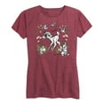 thumbnail image 1 of Bambi - Say Bird - Women's Short Sleeve Graphic T-Shirt, 1 of 5