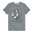 thumbnail image 1 of Bambi - Say Something Nice - Toddler And Youth Short Sleeve Graphic T-Shirt, 1 of 5
