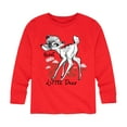 thumbnail image 1 of Bambi - Sweet Little Deer - Toddler And Youth Long Sleeve Graphic T-Shirt, 1 of 4