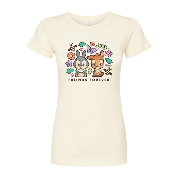 Bambi - Thumper Friends Forever - Juniors Fitted Tee