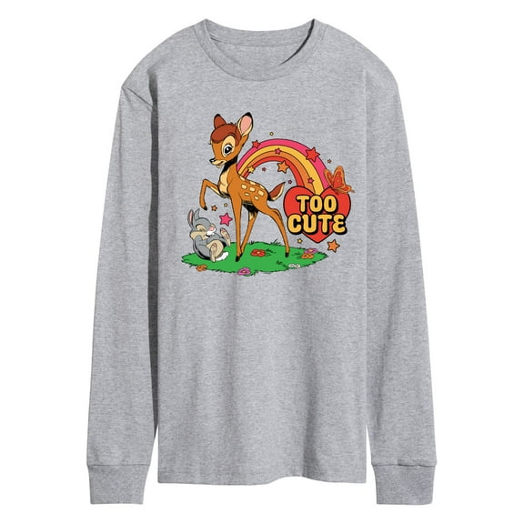 Bambi - Too Cute - Men's Long Sleeve T-Shirt