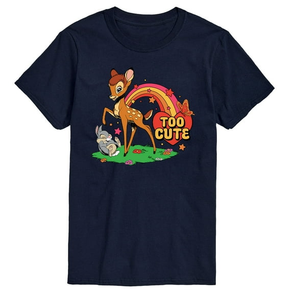 Bambi - Too Cute - Men's Short Sleeve Graphic T-Shirt