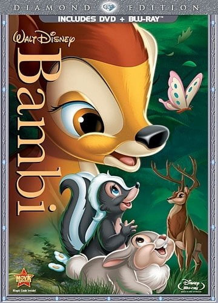 【sabo】DWE Blu-ray Disney's Bambi Two-Disc Diamond Edition Animated Movie Blu
