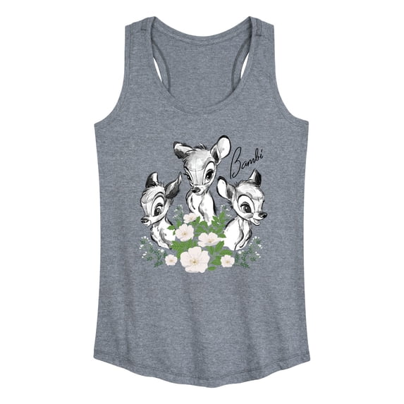 Bambi - Women's Graphic Racerback Tank