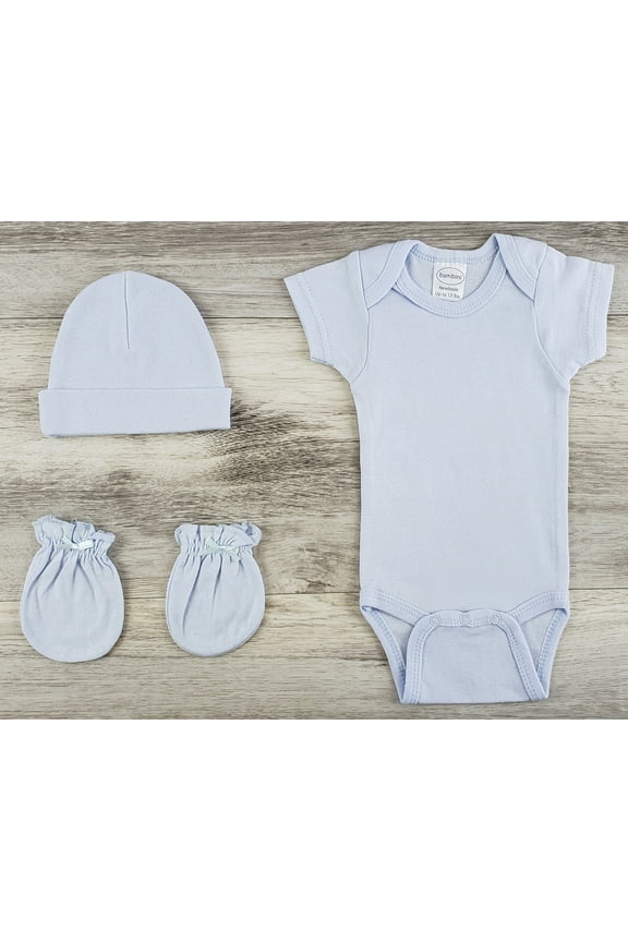 3 Pc Layette Baby Clothes Set - Newborn
