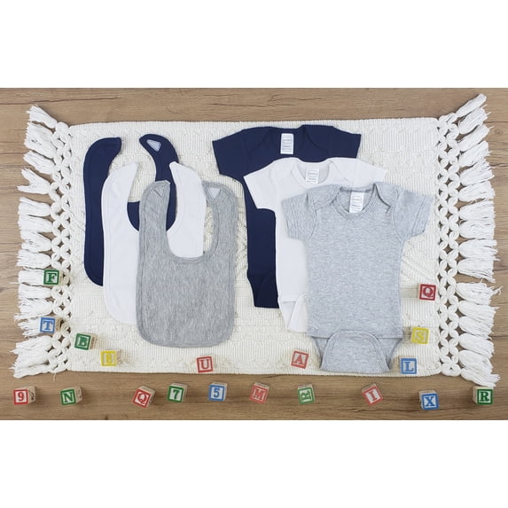 Bambini 6 Pc Layette Baby Clothes Set