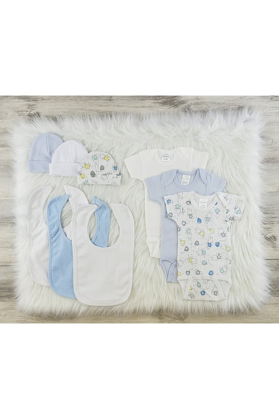 9 Pc Layette Baby Clothes Set - Newborn