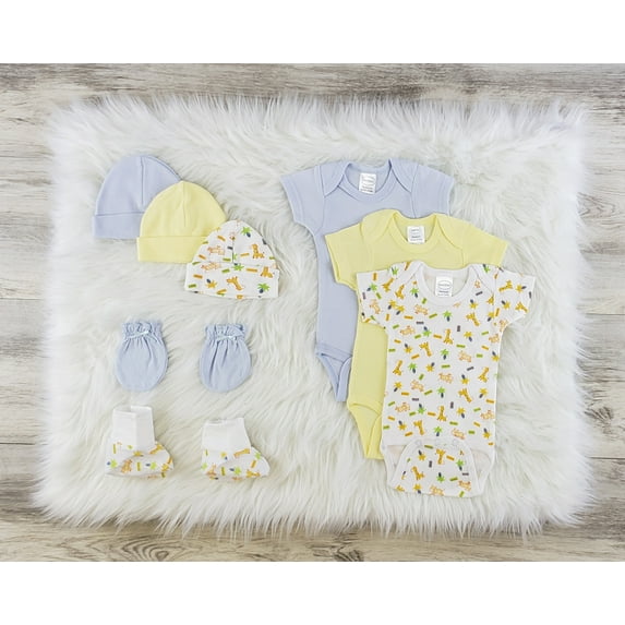 Bambini 9 Pc Layette Baby Clothes Set
