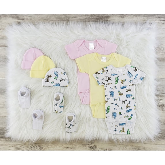 Bambini 9 Pc Layette Baby Clothes Set