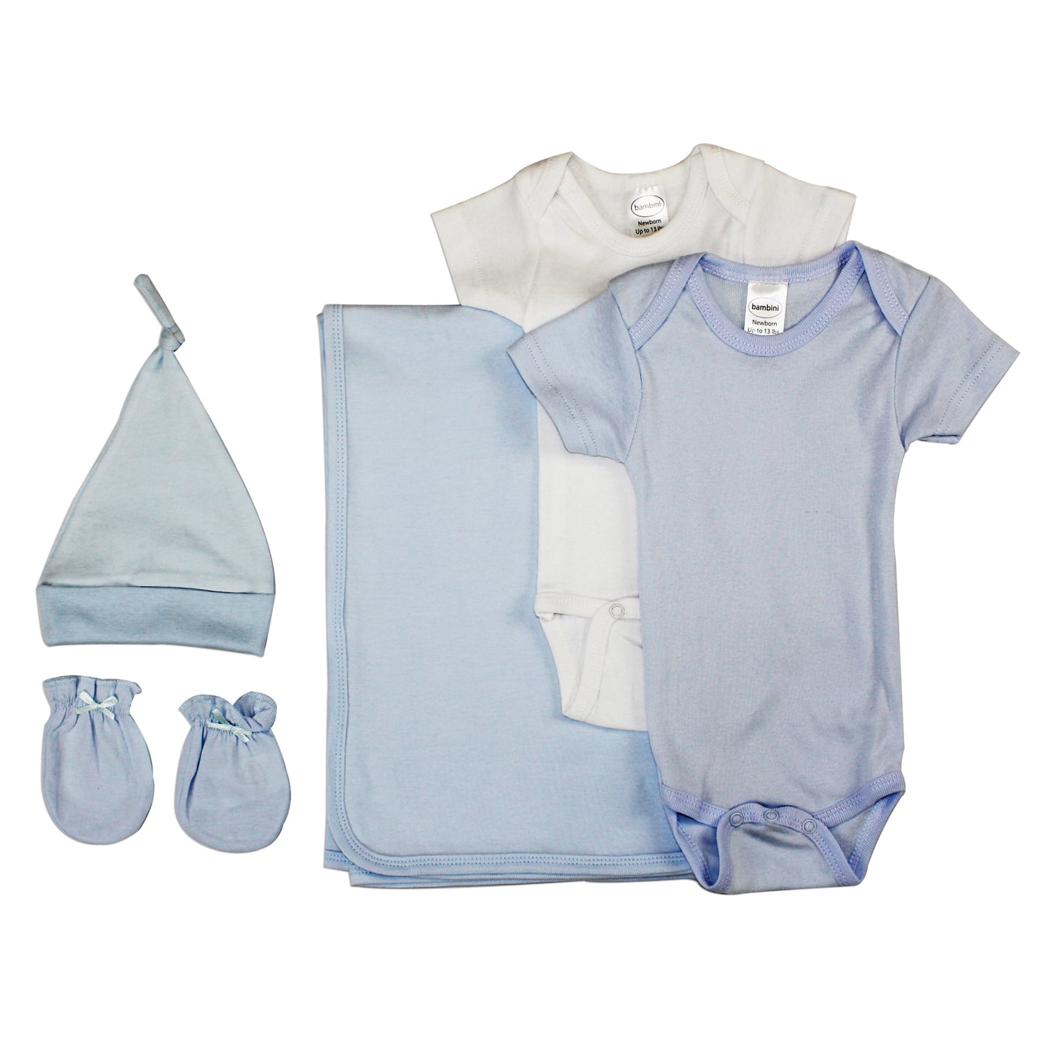 Bambini Baby Shower Layette Gift Set, 5pc (Baby Boys) - Walmart.com