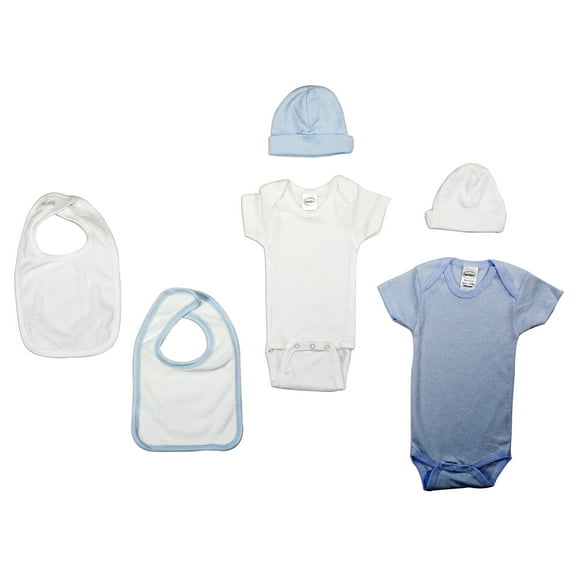 Bambini Baby Shower Layette Gift Set, 6pc (Baby Boys)