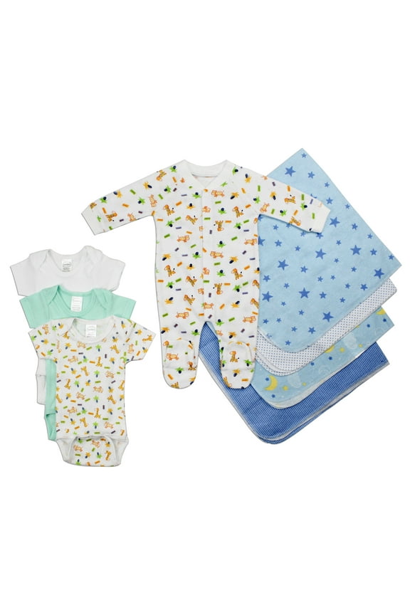 Baby Shower Layette Gift Set, 8pc (Baby Boys)