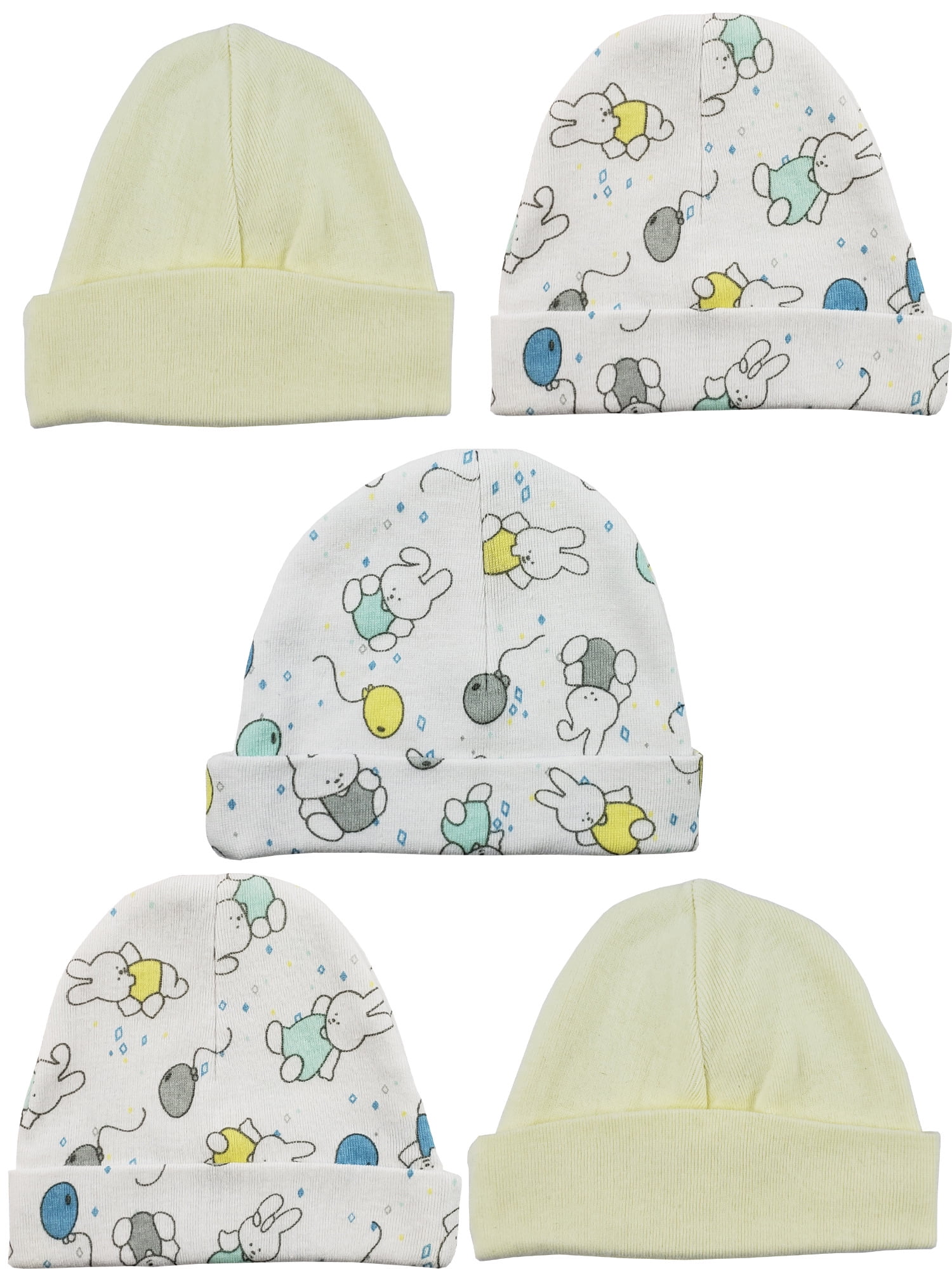 Bambini Beanie Baby Caps (Pack of 5)
