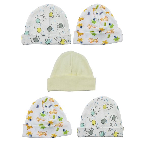 Bambini Beanie Baby Caps (Pack of 5)