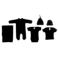 thumbnail image 1 of Bambini Black 6 Piece Layette Set, 1 of 3