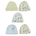 thumbnail image 1 of Bambini Boys Baby Caps (Pack of 5), 1 of 3