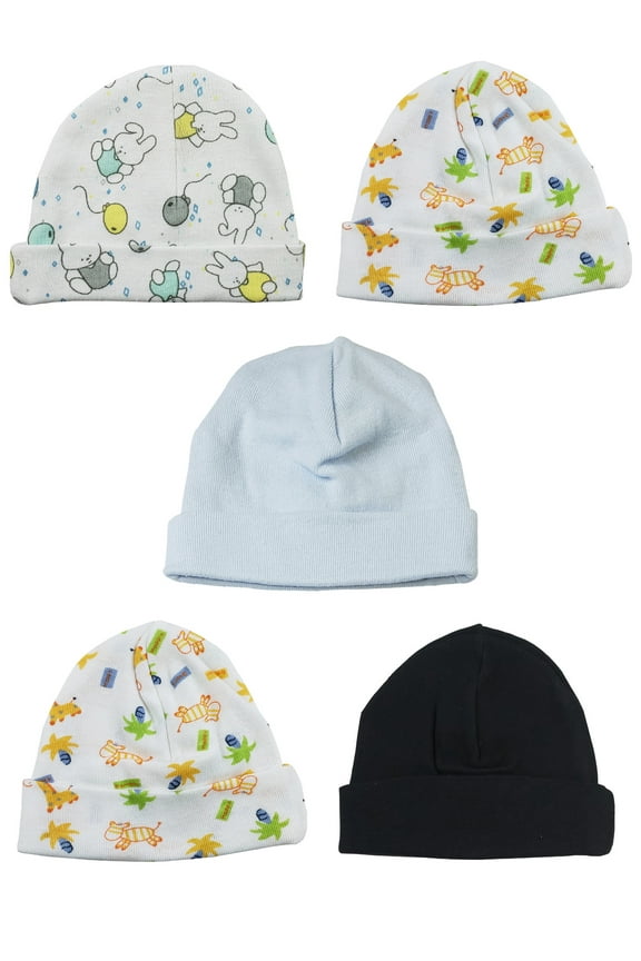 Boys Baby Caps (Pack of 5)