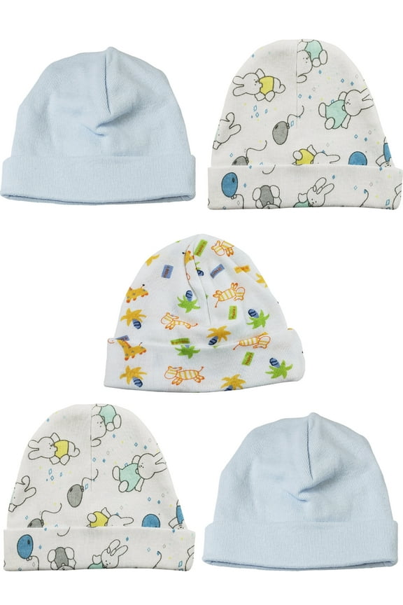 Boys Baby Caps (Pack of 5)