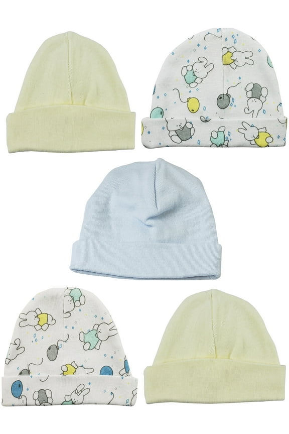 Boys Baby Caps (Pack of 5)