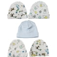 thumbnail image 1 of Bambini Boys Baby Caps (Pack of 5), 1 of 3
